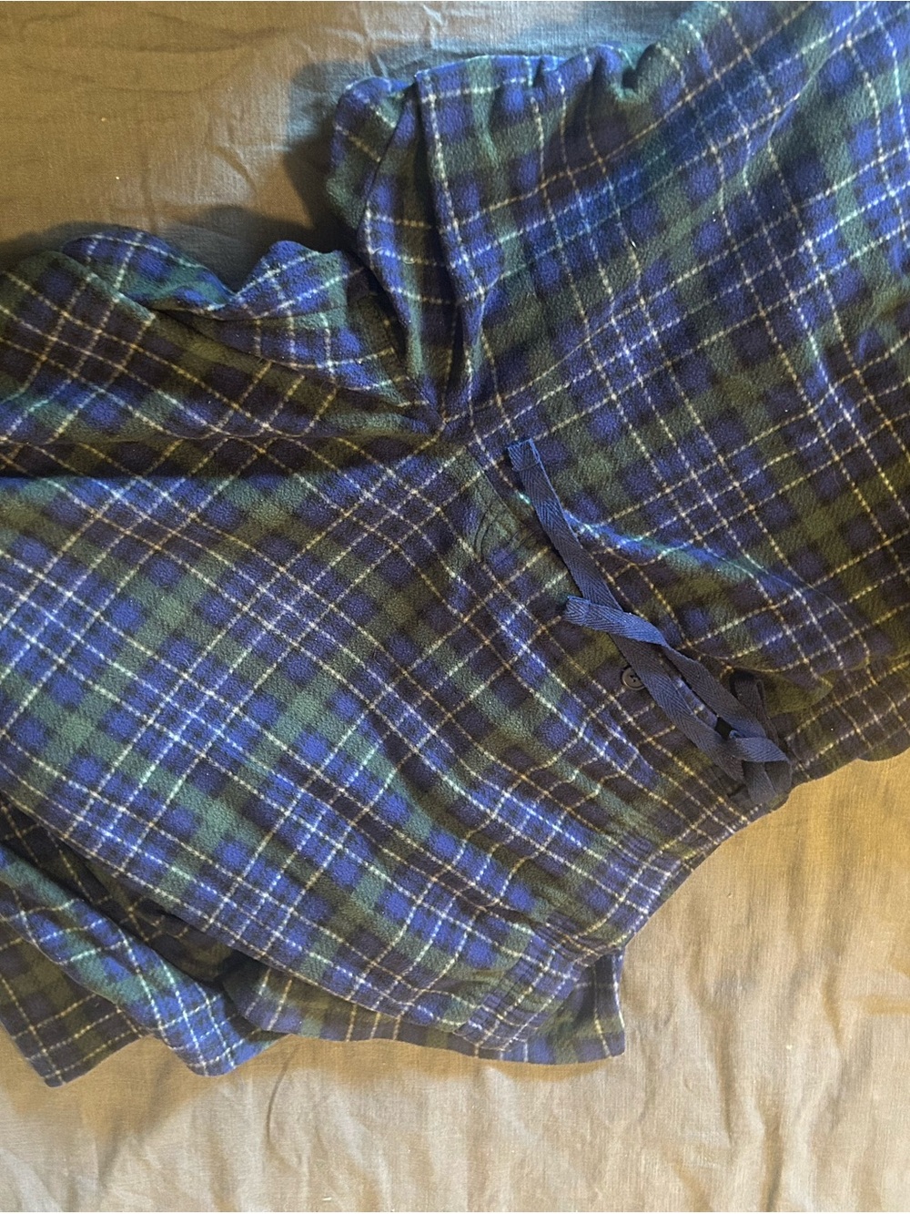 Mixed Plaid Flannel Lounge Pants - Assorted Colors size XL - Picture 2 of 11